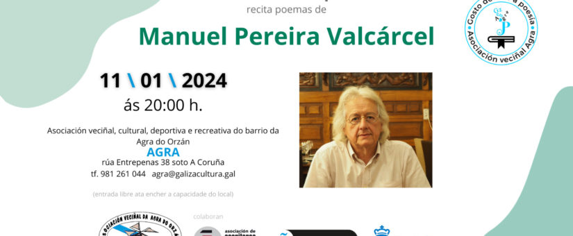 Gosto de vivir a poesía de Manuel Pereira Valcárcel