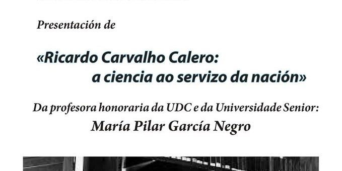 Presentación dun libro sobre Carvalho Calero en Ferrol